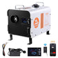 8 kW diesel heater, 12 V/24 V all-in-one diesel air heater, Bluetooth app control, remote control and display, CO alarm, rapid heating