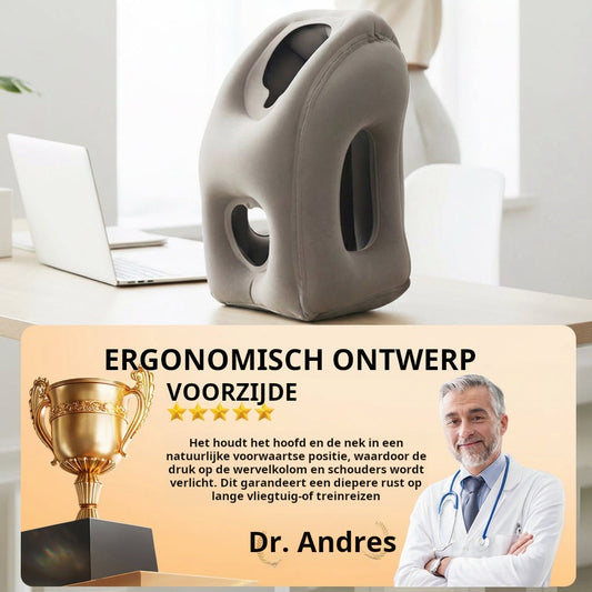 📢📢50% RABATT JETZT!! ⏰ Tragbares, aufblasbares, ergonomisches Reisekissen: Genießen Sie überall und jederzeit einen erholsamen Schlaf 🧳💤