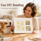 🐾 JETZT 50 % RABATT! 🖼️ DIY-Erinnerungsset für Pfotenabdrücke von Haustieren – bewahre eine geliebte Erinnerung für immer mit Holzrahmen und Ton 🐱