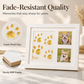 🐾 JETZT 50 % RABATT! 🖼️ DIY-Erinnerungsset für Pfotenabdrücke von Haustieren – bewahre eine geliebte Erinnerung für immer mit Holzrahmen und Ton 🐱