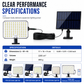 ☀️ 50 % RABATT! 💡 Solarbetriebene Wandleuchte – Bewegungssensor, Fernbedienung & 3 Modi ✨