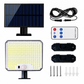 ☀️ 50 % RABATT! 💡 Solarbetriebene Wandleuchte – Bewegungssensor, Fernbedienung & 3 Modi ✨