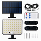 ☀️ 50 % RABATT! 💡 Solarbetriebene Wandleuchte – Bewegungssensor, Fernbedienung & 3 Modi ✨