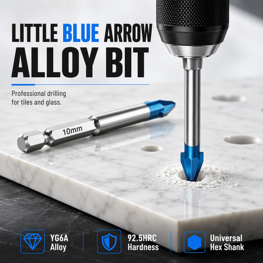 🧱 JETZT 50 % RABATT! 🔩 Sechskant-Hartmetall-Exzenterbohrer – für Keramik, Glas und Beton, YG6A-Wolframspitze ✨