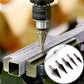 ⚙️ 50 % RABATT 🧰 Pagodenförmiger Bohrersatz mit Aluminium-Aufbewahrungsbox, scharfe Stufenbohrer, geeignet für Metall, Holz und Kunststoff 🛠️