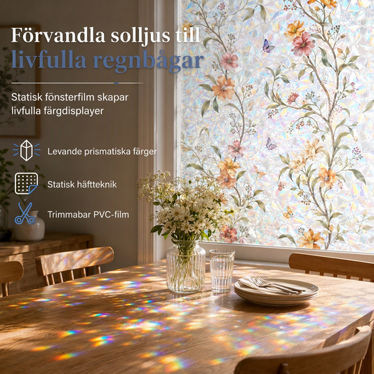 🌺 50 % RABATT ✨ Statischer Muster-Fensteraufkleber, leicht anzubringen und rückstandsfrei abzulösen 🎨