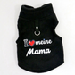 ✨ Warmes Haustierpullover mit Leinenring — "Love Dad & Mum"-Design ❄️