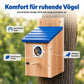 🔥50 % Rabatt🔥Wetterbeständiges Vogelhaus aus Holz für den Außenbereich