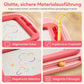 📢📢 50% RABATT🎨 Magnetisches Zeichenbrett für Kinder – bunter, abwischbarer Zeichenblock mit Stift und 4 Stempeln