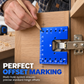 ⏳🔥LIMITED-TIME 50% OFF! ⏰🧲 Aluminum Alloy Hinge Jig – Accurate Positioning, Magnetic Hold, Fast Setup ✅