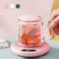 ☕✨ Electric Cup Warmer with 3 Temperature Settings – Say Goodbye to Coffee and Tea That Cool Down Quickly! 🚫 8h Automatic Shut-Off, Low 20W Power Consumption, Perfect for Office and Home 🧊
