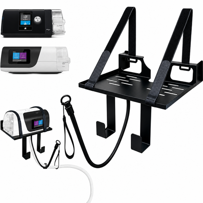 📢📢50% OFF !! ⏰ Wall-Mounted CPAP Hose Holder & Mask Organiser – Keep Tubing Tidy & Within Reach, Compatible With Many CPAP Setups 🩺
