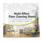 Multi Effect Floor Cleaning Sheets for Tile and Floor Stain Removal and Brightening 30 Sheets