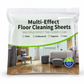 Multi Effect Floor Cleaning Sheets for Tile and Floor Stain Removal and Brightening 30 Sheets