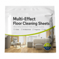 Multi Effect Floor Cleaning Sheets for Tile and Floor Stain Removal and Brightening 30 Sheets